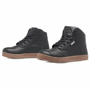 Ladies Jezebel Moto Shoe Black 1