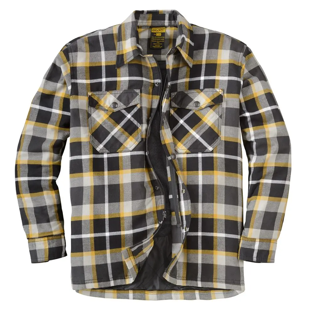 Stealth Motorcycle Flannel Shirt - Image 5