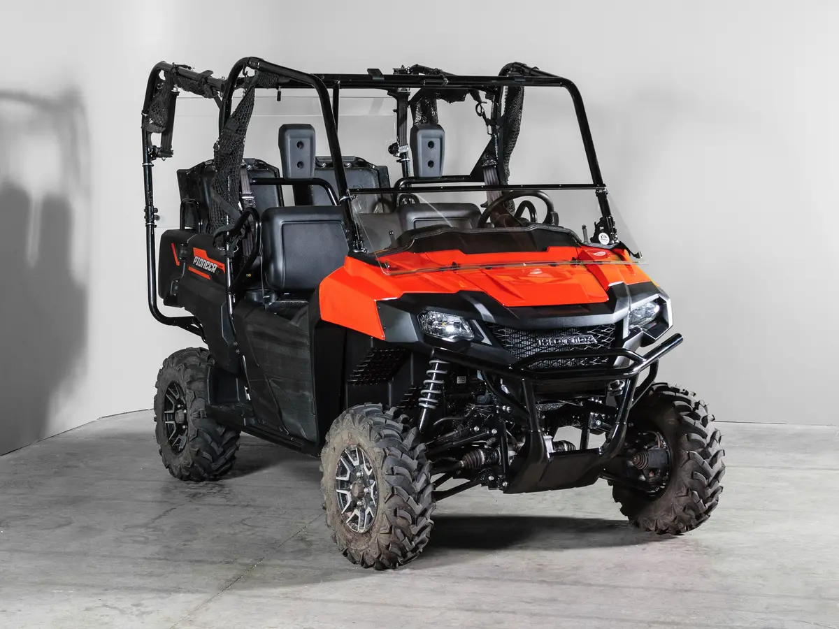 Honda Pioneer 700 Tilting Utv Windshield - For Soft Or No Top (Tk00213, Tk00214 & Tk00572) 1