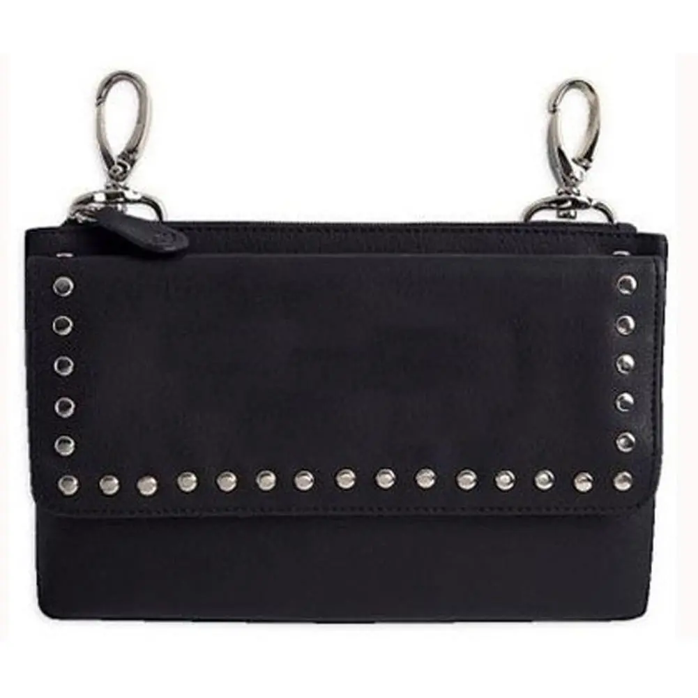 Ladies Clip Bag Black 1