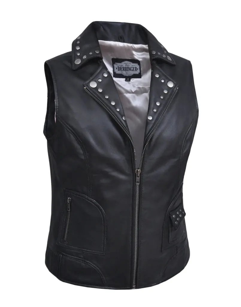 Ladies Venus Vest W/Studs 1