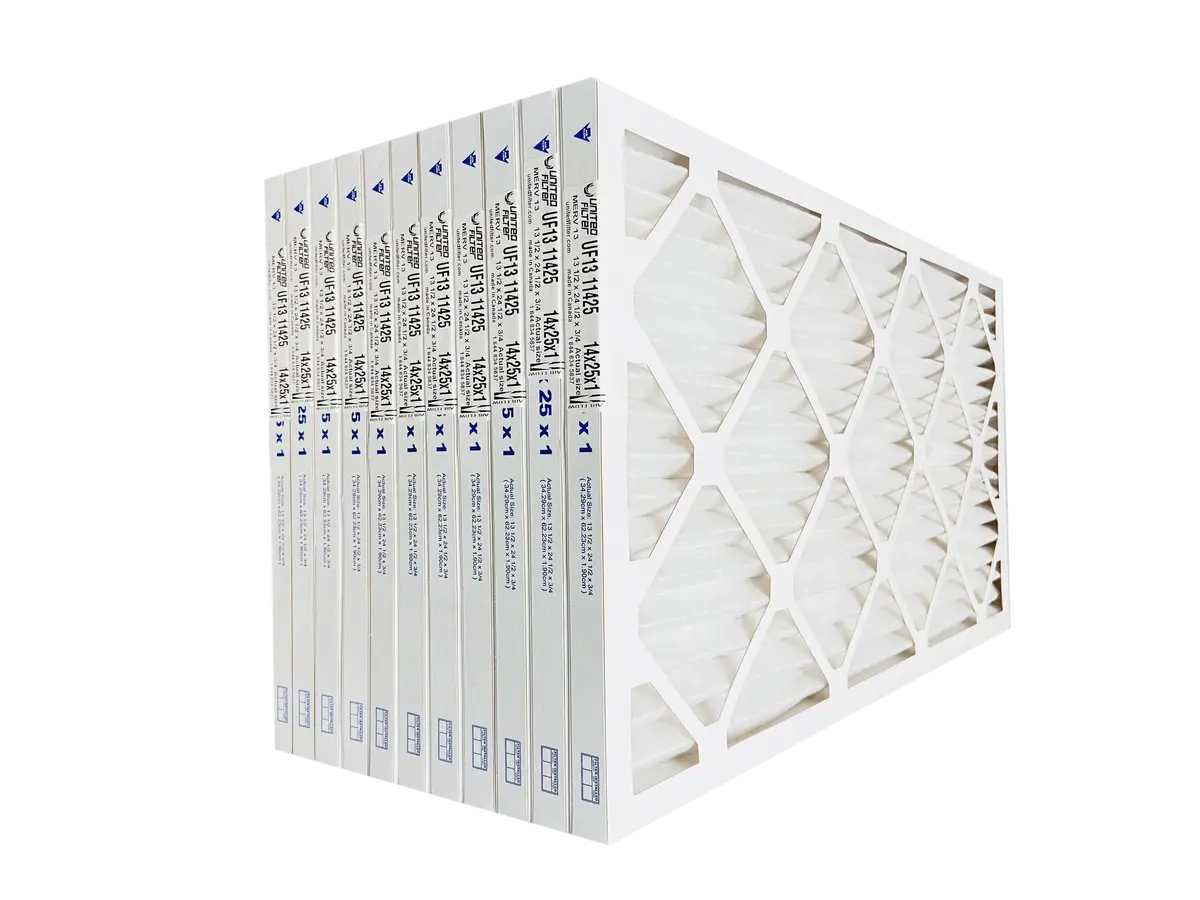 14X25x1 Merv 13 - 12 Pack 1