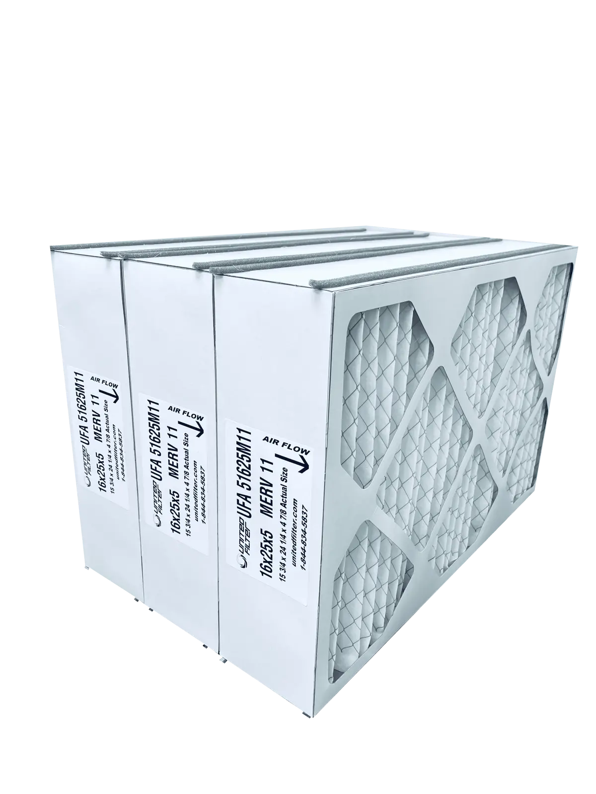 16X25x5 Merv 11 - 3 Pack 1