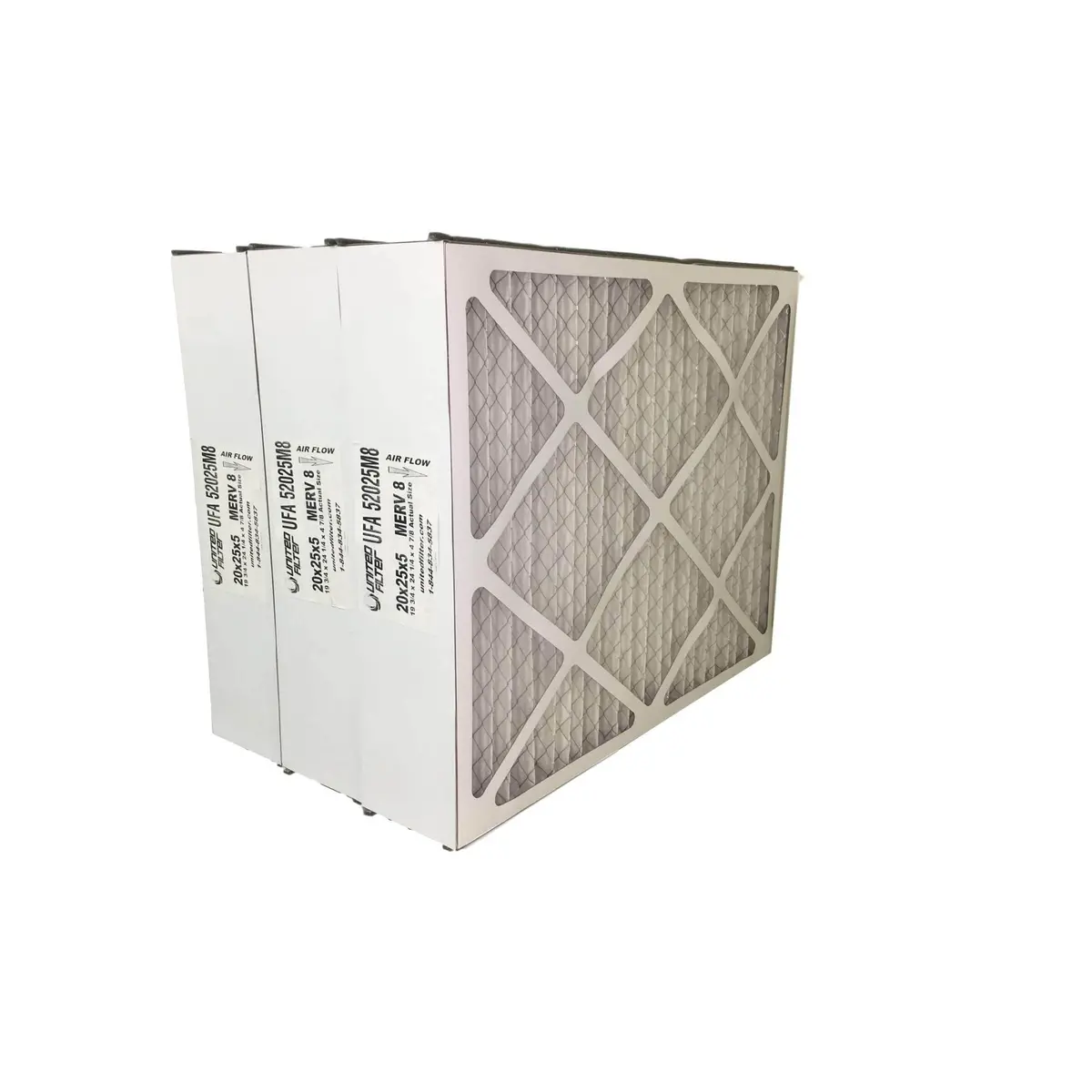 20X25x5 Merv 8 Case Of 3 1