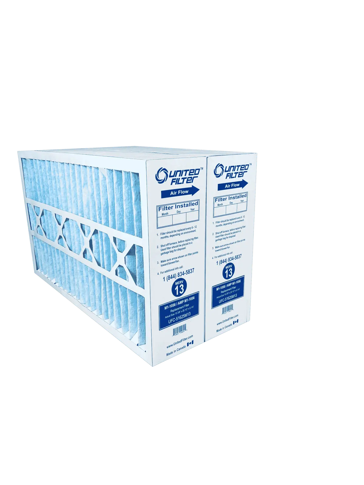 M1-1056 Replacement 16X25x5 Merv 13 - Case Of 1 1