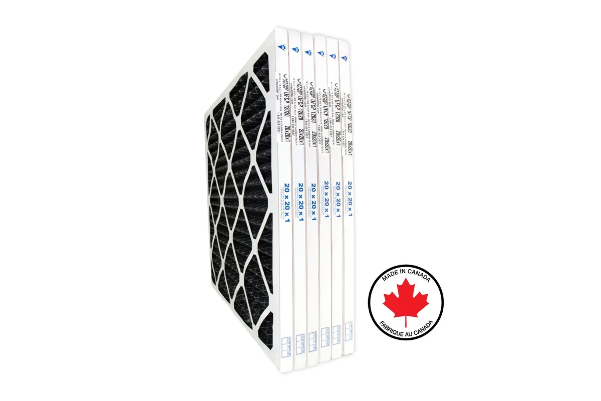 20X20x1 Carbon Pleated Filter 1