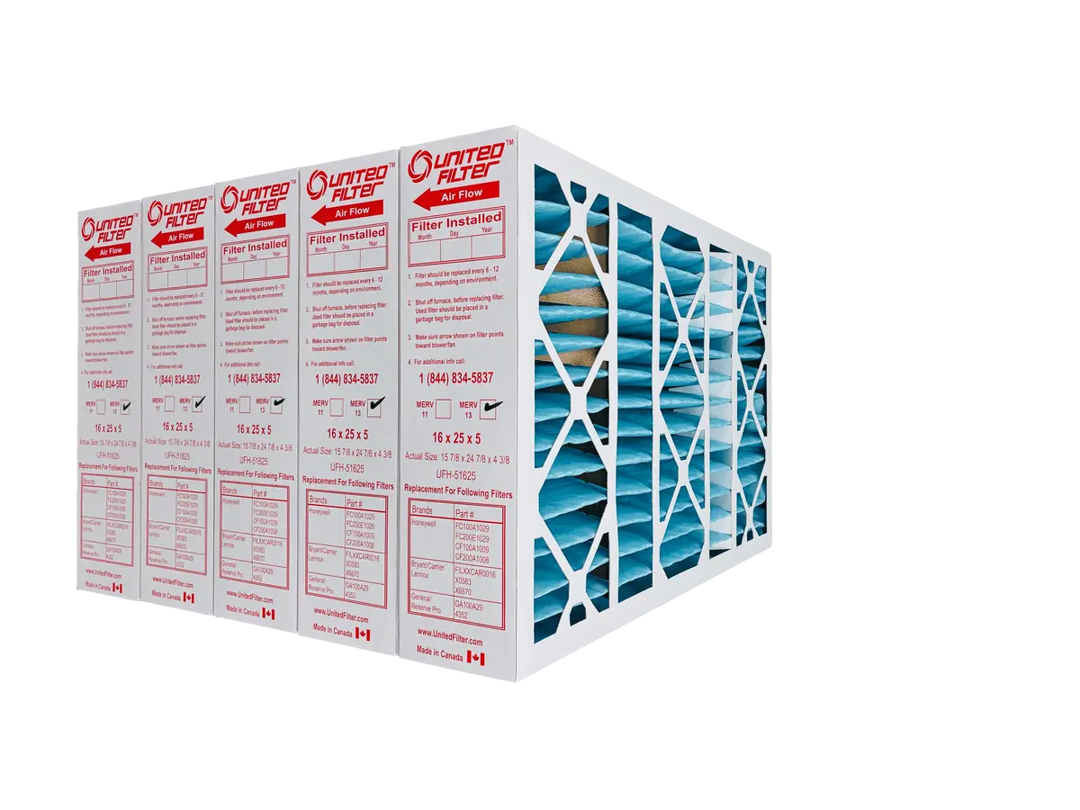 Honeywell 16X25x5 Merv 13 - Case Of 5 1