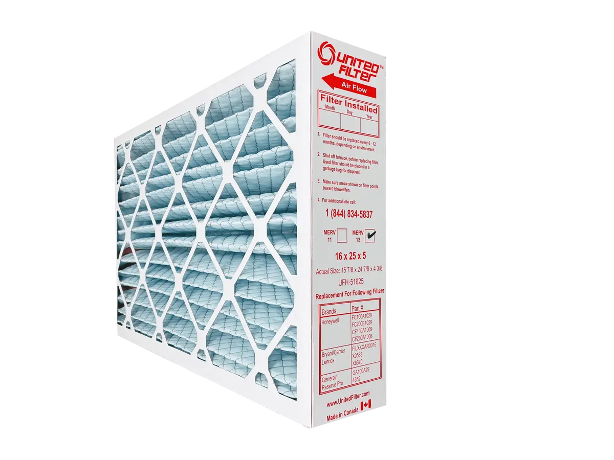 Honeywell 16X25x5 Merv 13 - Case Of 2 2