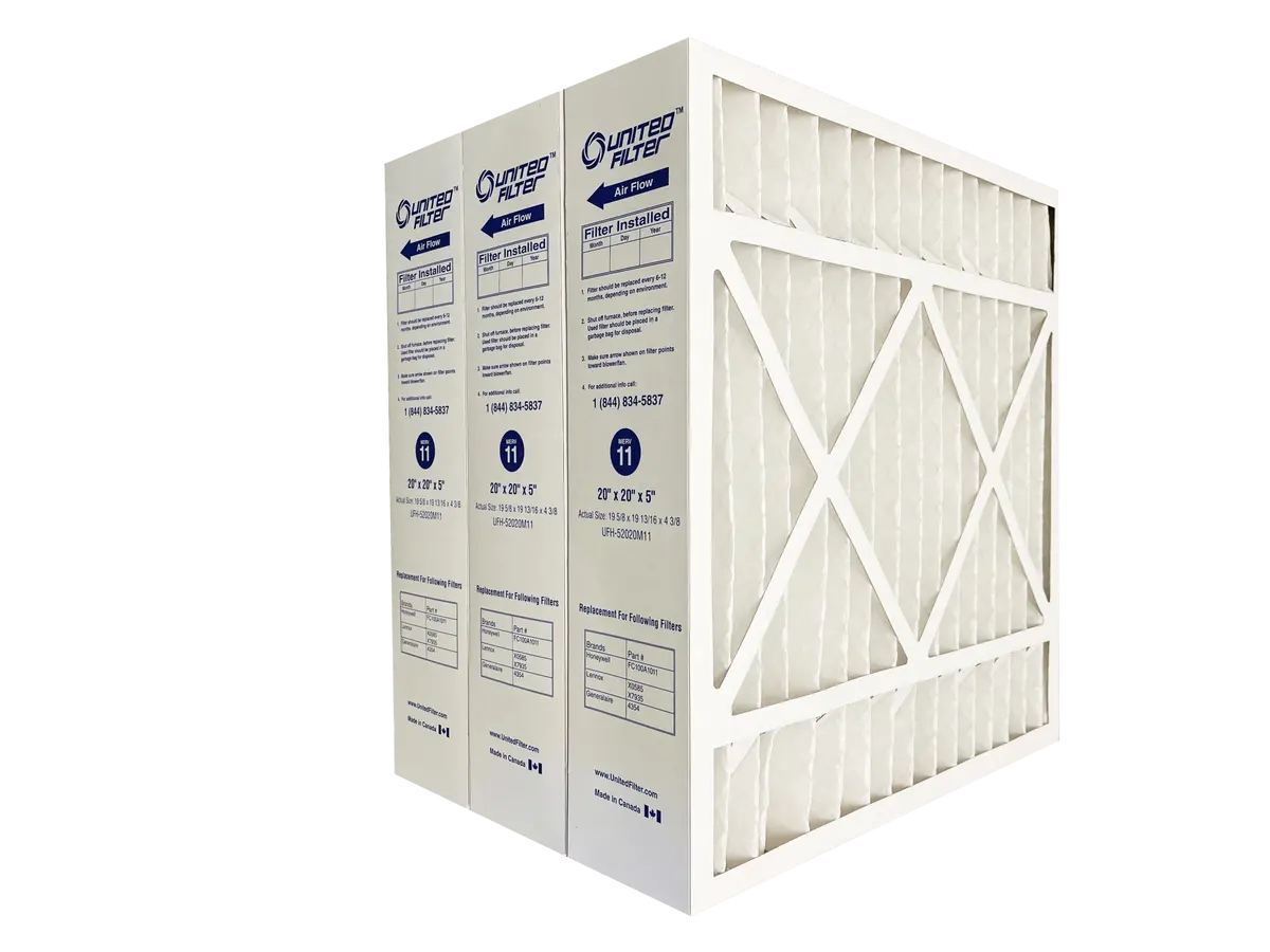 20X20x5 Merv 11 Case Of 3 1