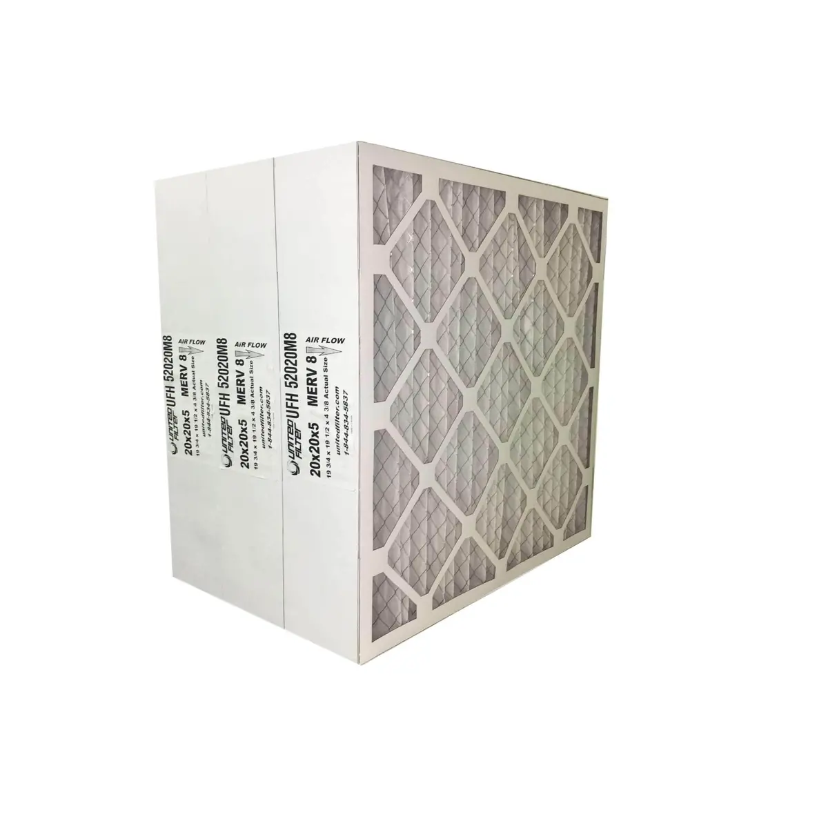 20X20x5 Merv 8 Case Of 3 1