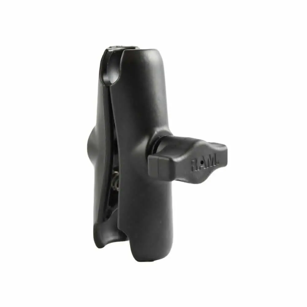 Ram Double Socket Arm B Ball Black 1