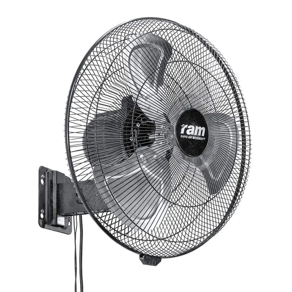 Ram  18" Heavy Duty Oscillating Wall Fan 1