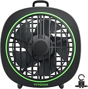 Aerowave D4 4″ Clip Fan – Whisper‑Quiet Air Circulation With Adjustable Speed 1