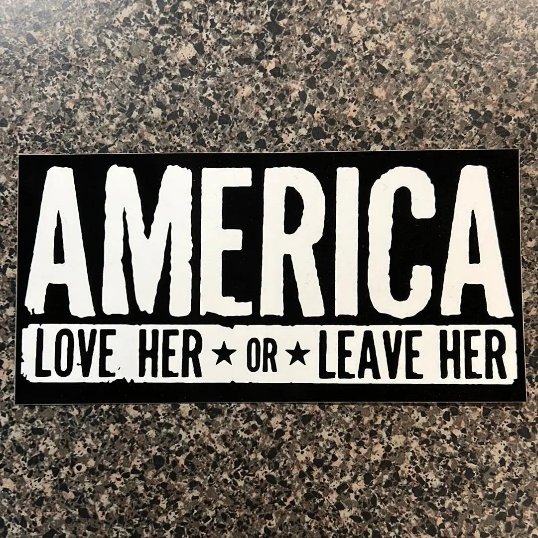 America Love Her Or Leave Her 1