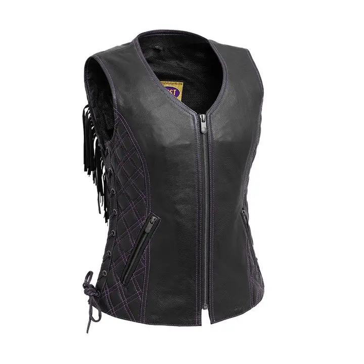 Ladies Bandita Fringe Vest 1