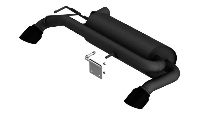 Borla V6 4Wd Atak Axle Back Exhaust W/ Black Coated Tips -2021+ Ford Bronco 2.7L - Bor11978cb 1