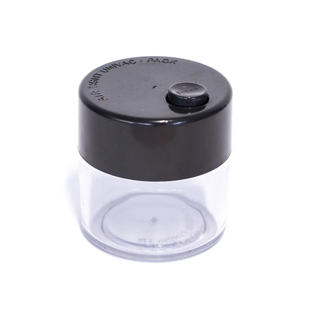 Univac Plastic Vacuum Seal Canister - Black And Clear 1