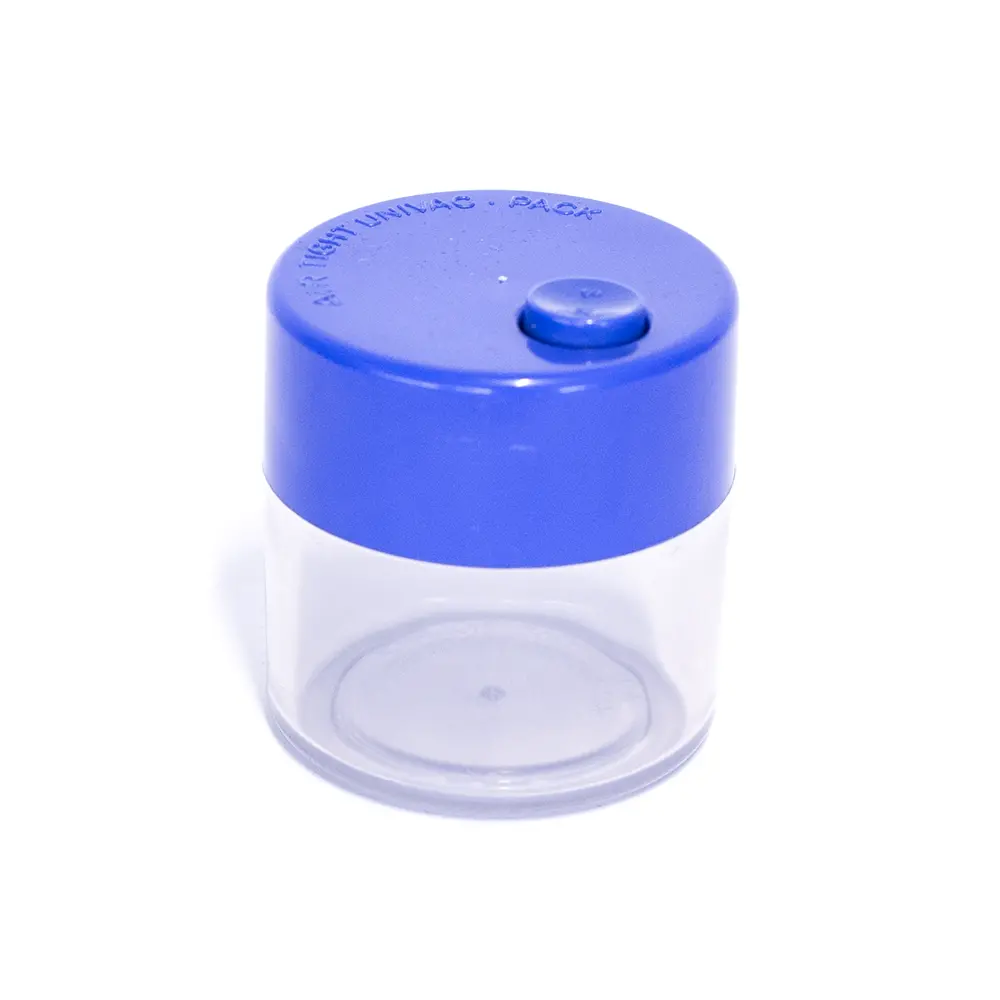 Univac Plastic Vacuum Seal Canister - Blue And Clear 1