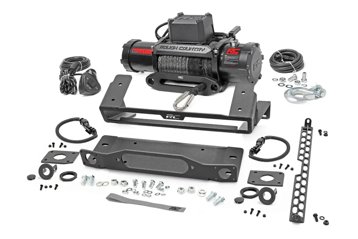 High Winch Mount | All Models | 9500S | Ford Bronco 2021+ 1