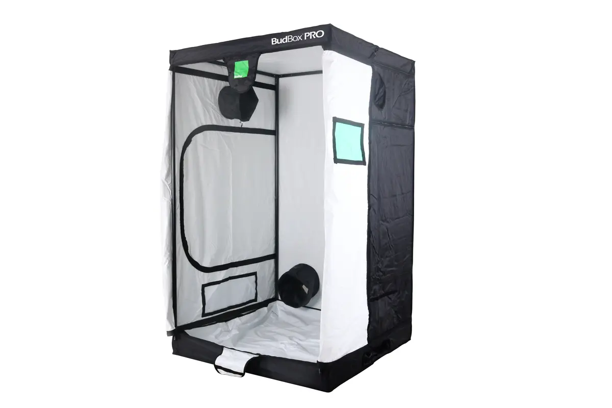 Bud Box Pro 120 X 120 Grow Tent – Standard & Xl Height (White/Silver Lining) 1