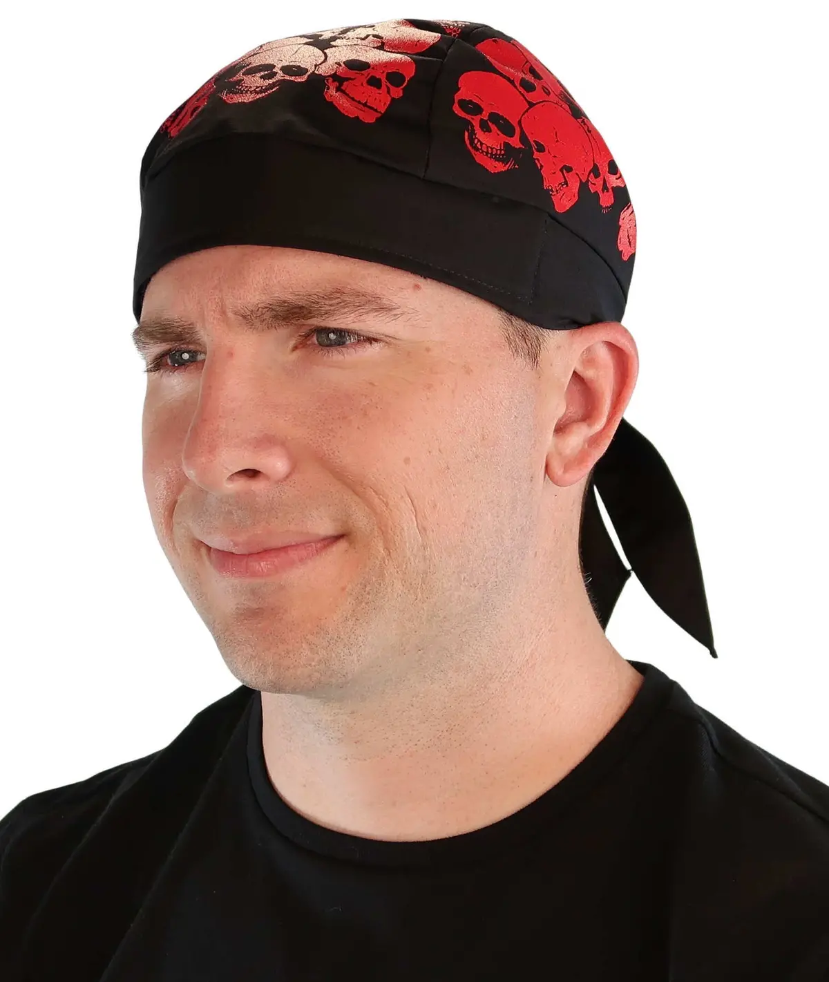 Classic Skull Cap - Small Skull Red 1