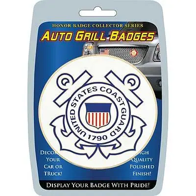 Car Grille Badge Uscg 1