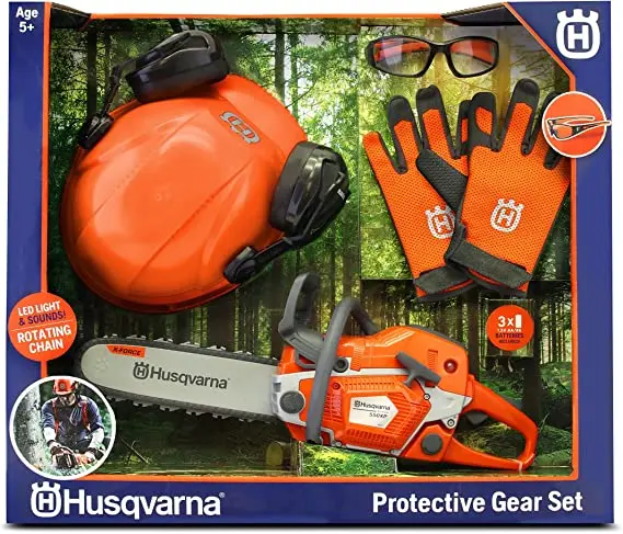 Husqvarna 550Xp Toy Chainsaw And Ppe Kit 1
