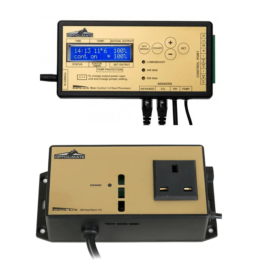 Dimlux Maxi Controller V1.2 & Co2 Sensor 1