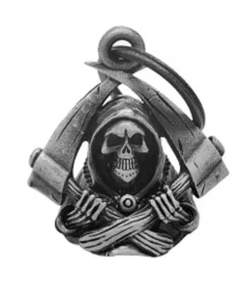 Motorcycle Bell - Double Sythe Reaper 1