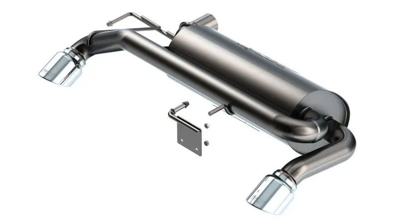 Borla  V6 4Wd Atak Axle Back Exhaust W/ Bright Chrome Tips -2021+ Ford Bronco 2.7L- Bor11978 1