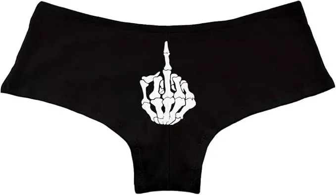 Middle Finger Boy Shorts 1
