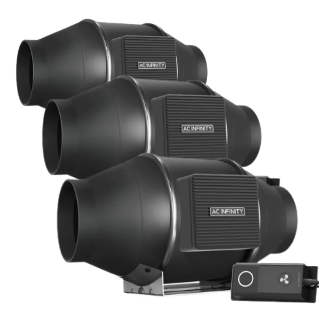 Ac Infinity Cloudline Pro S-Series Inline Duct Fan With Speed Controller – Quiet Ec Motor Pwm Controlled Grow Room Ventilation 1