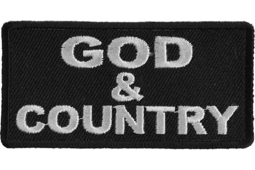 God And Country Patch 1