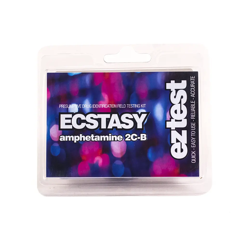 Ez Test Ecstasy Test Kit - Mdma / Methamphetamine / Molly 1