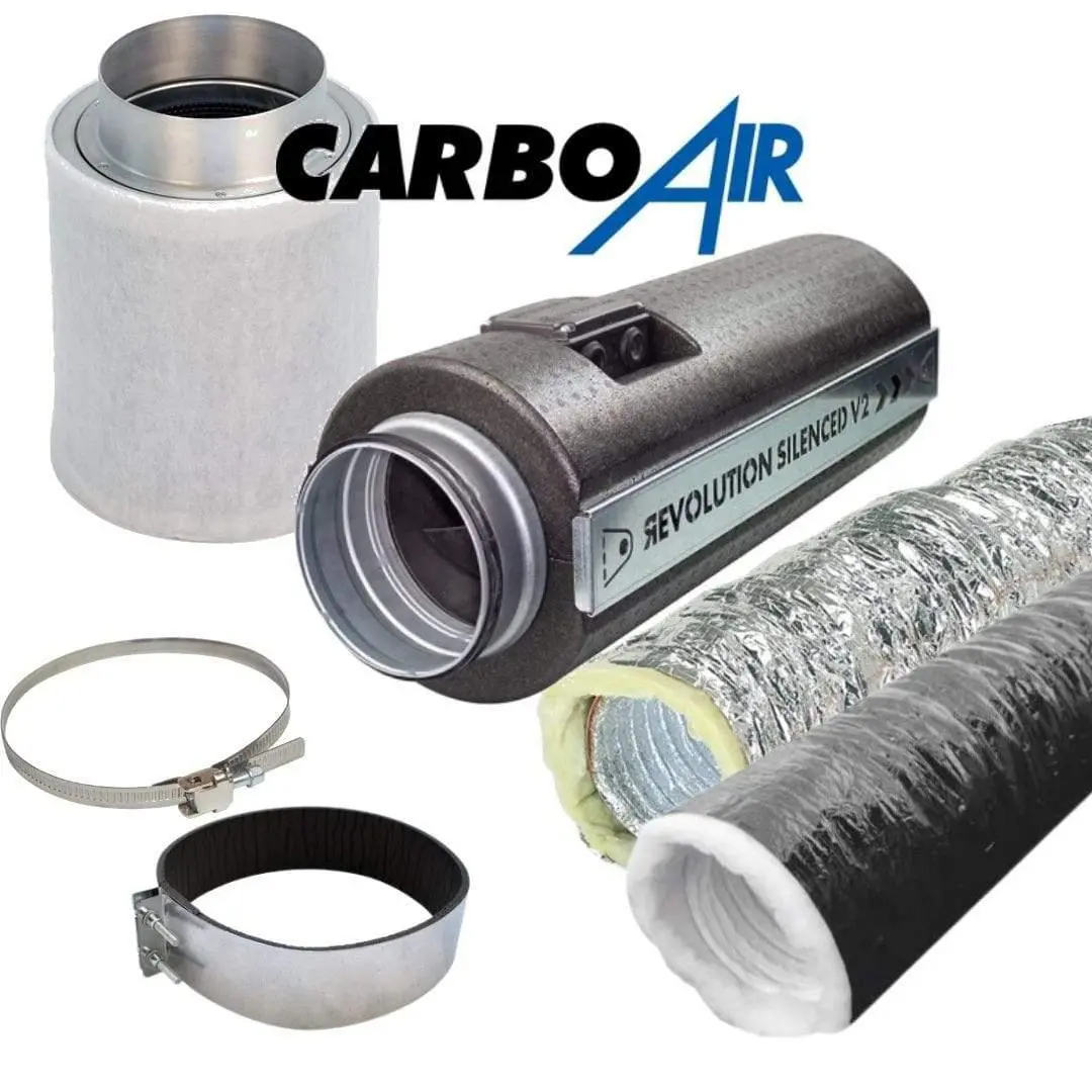 Revolution Vector Silent Ec V2 Fan + Carboair Extraction Kit 1