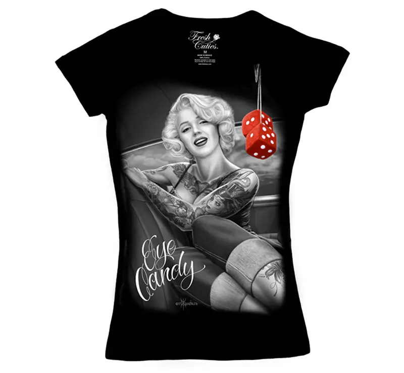 Ladies T-Shirt Eye Candy 1
