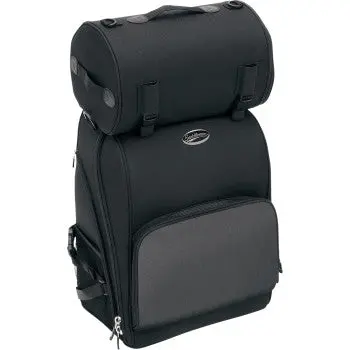 Deluxe Sissy Bar Bag Black S2600 1