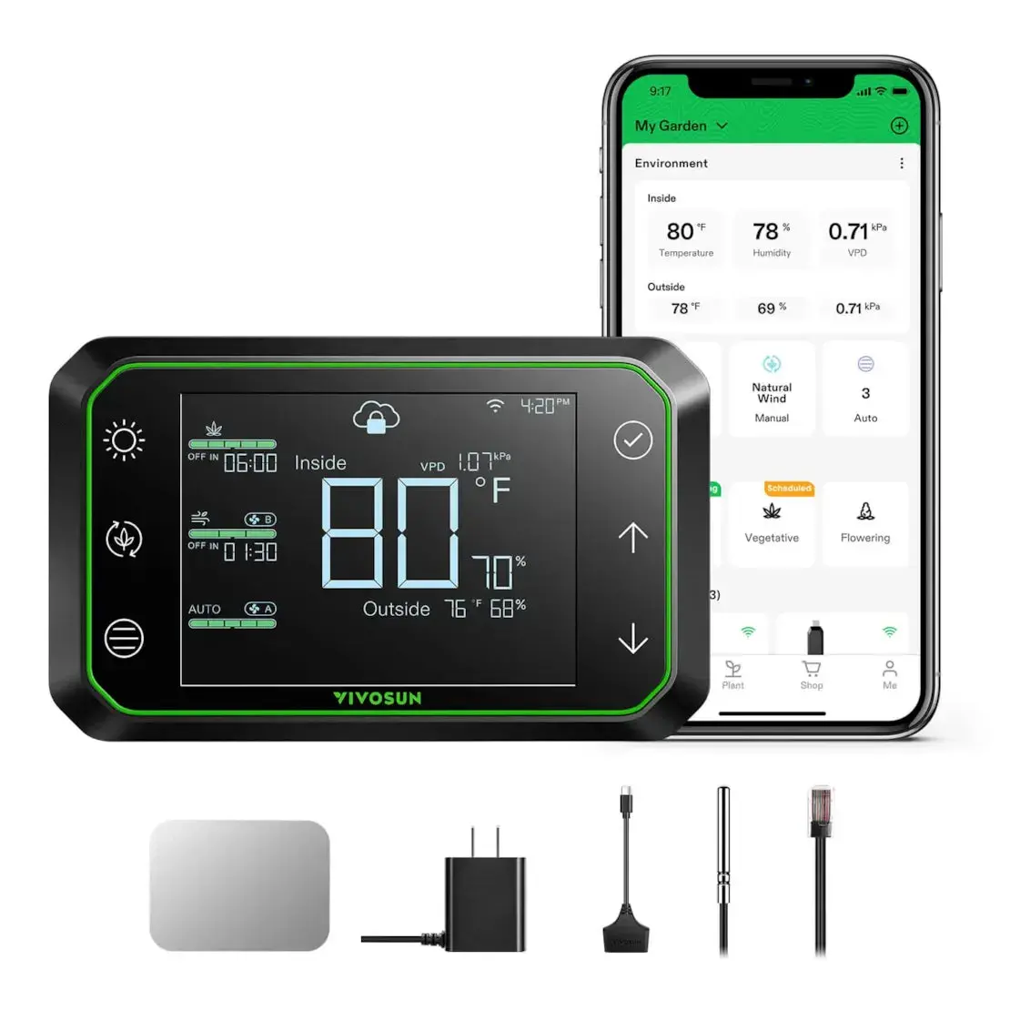 Vivosun Growhub E42a Smart Grow Controller With App Control 1
