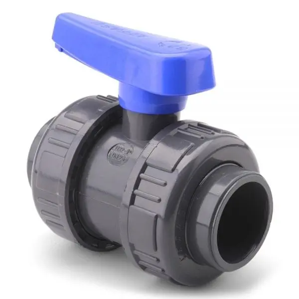 Pvcu Double Union Ball Valve 1