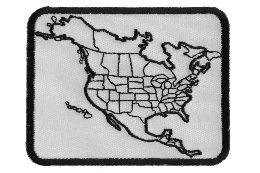 Color In North American Patch 1