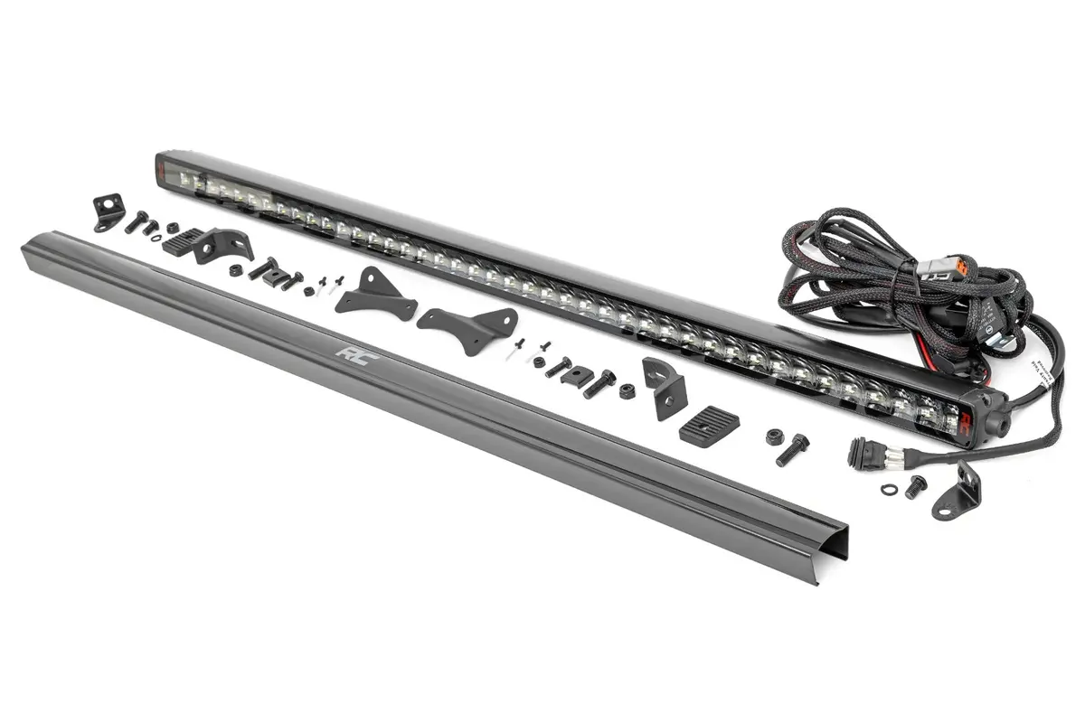Rough Country Led Light Kit Roof Rack Mount 40" Spectrum Single Row - 2021+Ford Bronco Sport - 82039 1