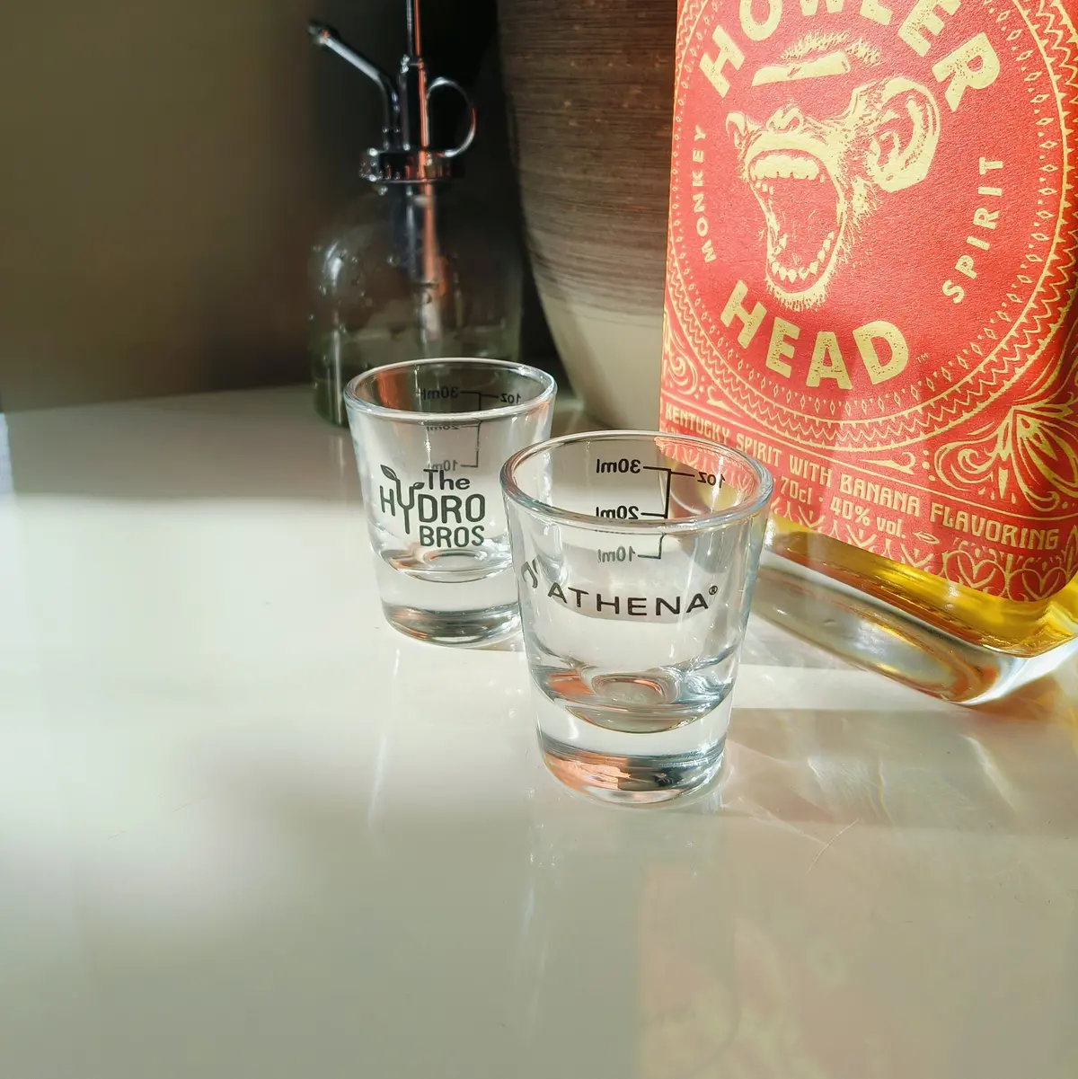 Hydro Bros & Athena Shot Glass 30Ml 1Oz | Precision Nutrient Measuring Glass 1