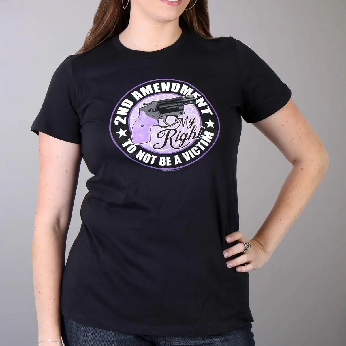 Ladies Not A Victim Shirt 1