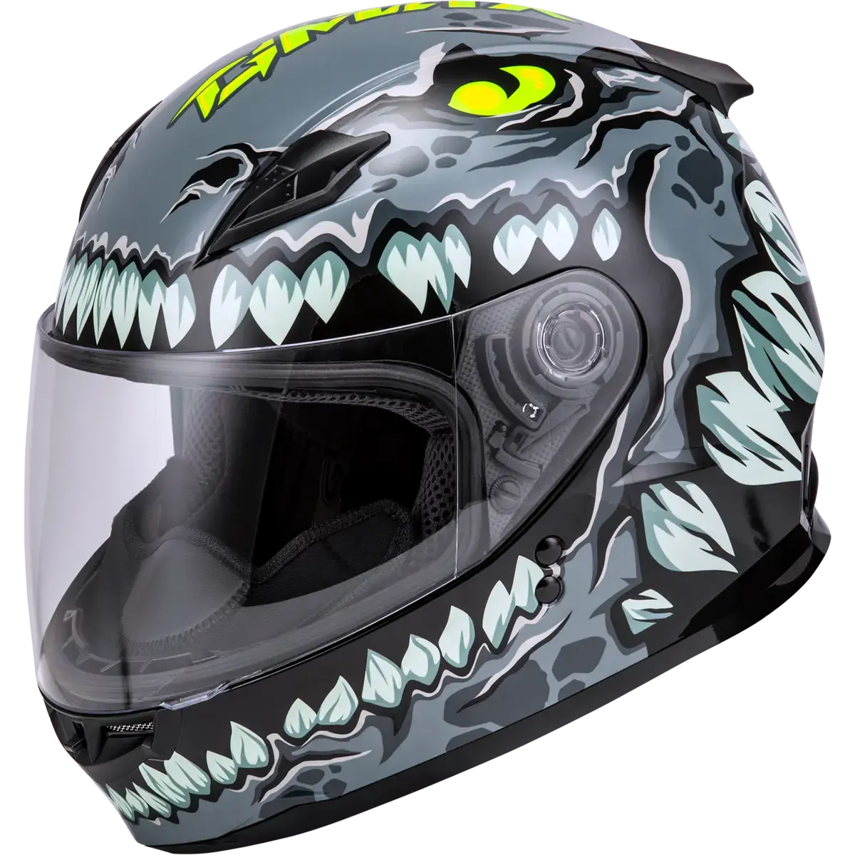 Gmax GM-49Y Drax Youth Motorcycle Helmet – Lightweight, DOT-Certified Full-Face Helmet for Riders Ages 5–12