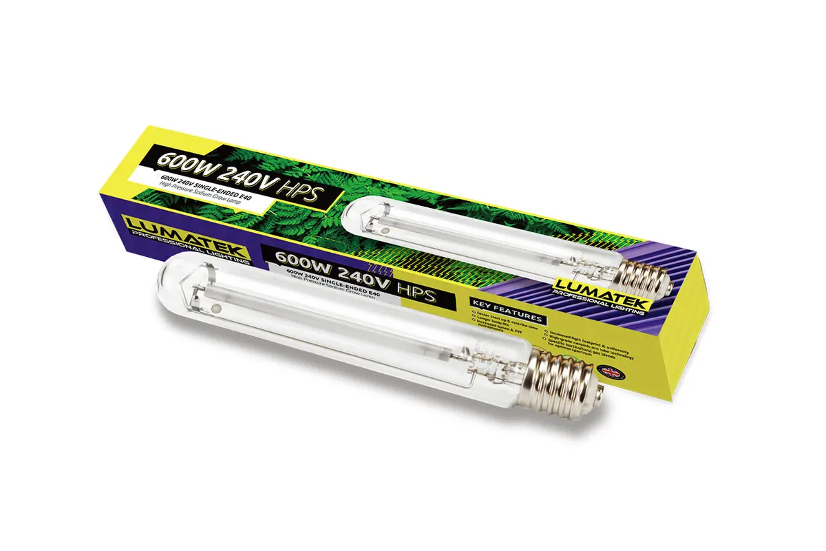 Lumatek 600W 240V Hps Dual Spectrum Lamp 1