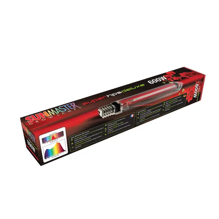 Sunmaster - 600W Super Hps Lamp (Red Spectrum) 1