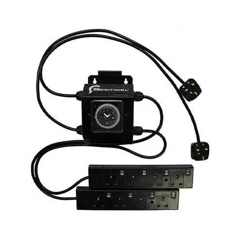 Maxibright Sentinel 8 Way Control Switch + Heater Socket 1