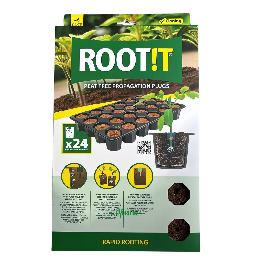 Root!T Dry Peat Free  Propagation Plugs 1