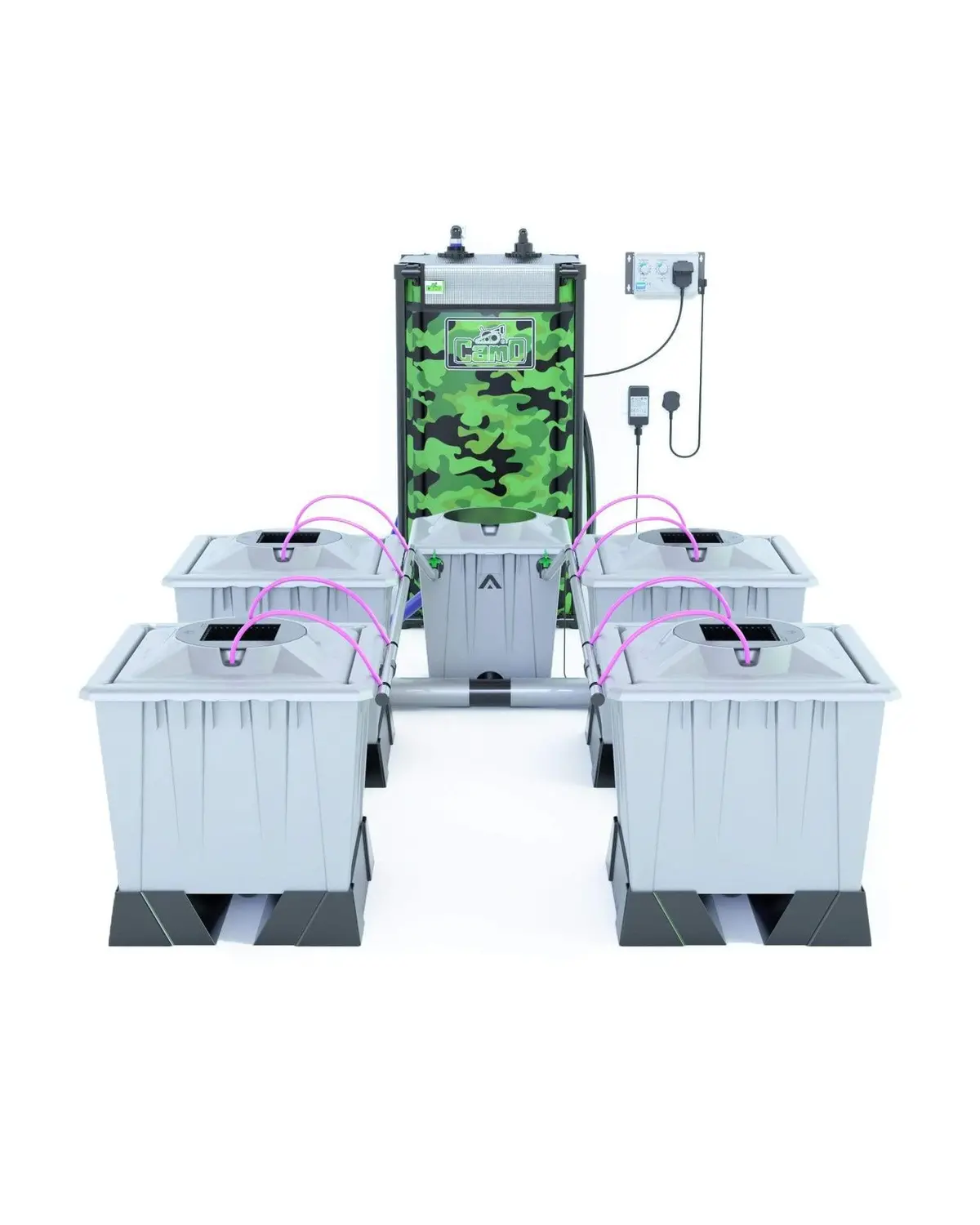 Alien Aero™ 4 Pot 30L Pro Silver Series 1