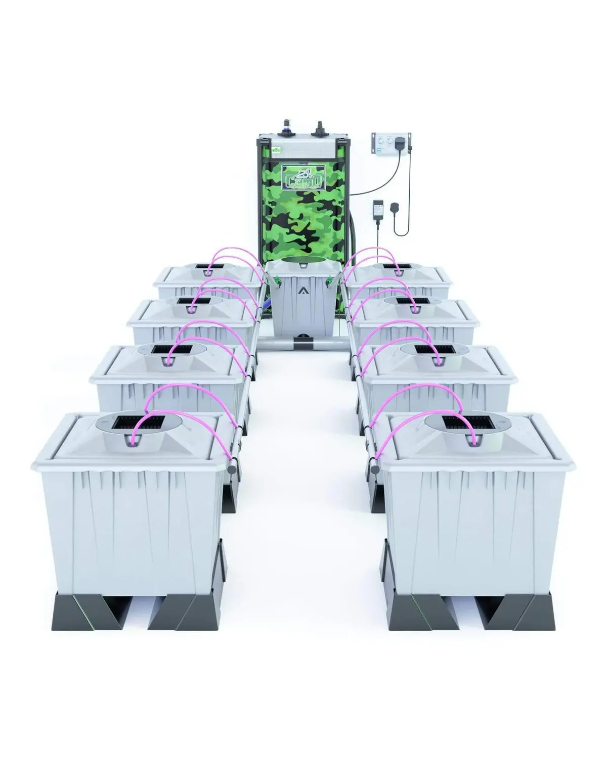 Alien Aero™ 8 Pot 30L Pro Silver Series 1